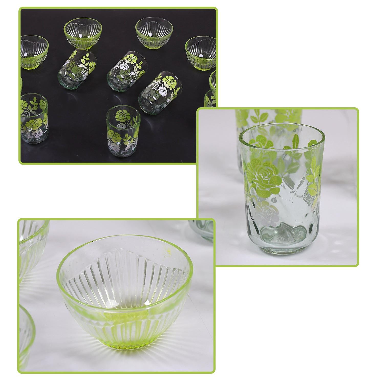 7133 Round 6 Glass With 6 Bowl Set, All Purpose Serving Set For Home & Kitchen Use DeoDap 7133 Round 6 Glass With 6 Bowl Set, All Purpose Serving Set For Home & Kitchen Use DeoDap